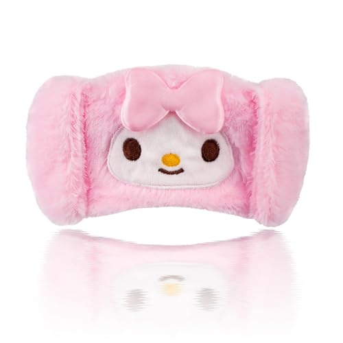 Kawaii Cartoon Sleep Eye Mask, Cute Plush Blackout Sleeping Mask Eye Cover for Kids Teens Girls Women