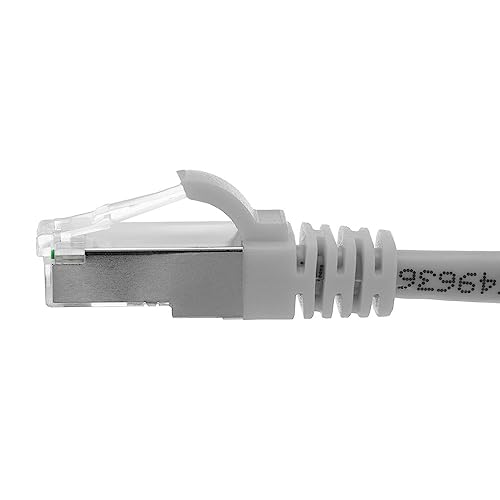 Cable de red NavePoint CAT6 Patch Cord 3 pies gris 5 unidades miniatura 2