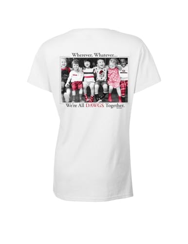 New World Graphics Womens UGA Bulldogs Graphic T-Shirt - Whenever,