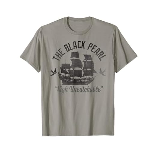Disney Pirates of the Caribbean Untouchable Black Pearl T-Shirt