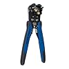 Klein Tools 11061 Self-Adjusting Stripper/Cutter, Heavy Duty, for 10-20 AWG Solid, 12-22 AWG Stranded, and Romex Wire 12/2 and 14/3