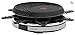 Produktbild Tefal RE320812 Crêp'party 2-in-1-Raclette-Gerät mit integrierter Aufbewahrung, Powerglide-Antihaftbeschichtung, spülmaschinengeeignet, 8 Platten, 1050 W Grillfunktion + Grillplatte Schwarz