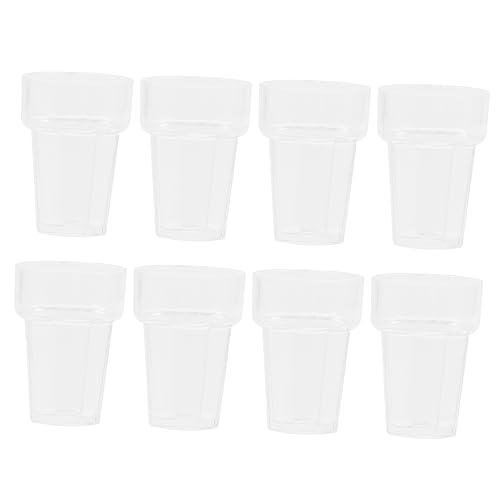 Milisten 20pièces Mini Tasses Décoratives pour Maison De Poupée Tasses à Thé Miniatures Accessoires De Cuisine pour Miniatures pour Projet De Bricolage