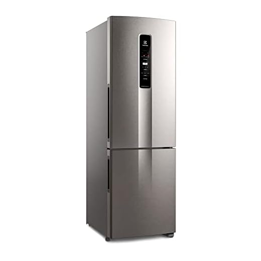 Refrigerador Bottom Freezer Electrolux de 02 Portas Frost Free com 400 Litros Tecnologia Inverter Inox - Ib45s