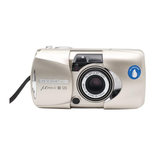 【完動品 美品】OLYMPUS μ【mju:】-Ⅲ 135 動作確認済 ケース付 Olympus MJU III 120 135 mm Camera: Amazon.co.uk: Electronics