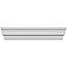 Ekena Millwork CRH07X61ST Crosshead, 61" Bottom Width x 64 3/4" Top Width, Factory Primed White