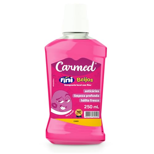 Kit Gel Dental Beijos 70g + Enxaguante Bucal Beijos 250ml