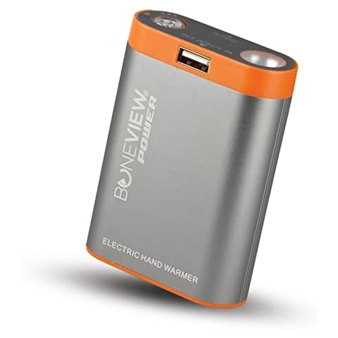 BoneView Electric Hand Warmer Emergency Power Bank with Flashlight - Portable Rechargeable 9900-mAh Battery Pack, Fast Heating Over 8 Hr, Hunting, Fishing, Survival, Camping Gadgets for Men & Women Cover