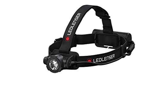 Linternas Frontales Ledlenser Linterna frontal LED H7R Core, 1200 lúmenes, recargable con batería de litio, impermeable IP67, enfocable,...