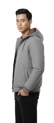 Image of Export Quality Reversible Puffer Jacket in GLD Material best for Winterwear /Hiking /Biking /Camping /Mountaineering /Fashion & Casual Wear(Control Temperature up to 3 Degree Celsius)(3C)