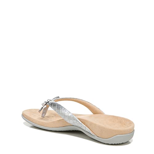 Image of Vionic Women's Rest Bella Toe Post Sandal- Supportive Ladies Orthotic Sandals that include Three Zone Comfort with Arch Support- Flip Flop for Ladies, Medium and Wide Width Size 5-12