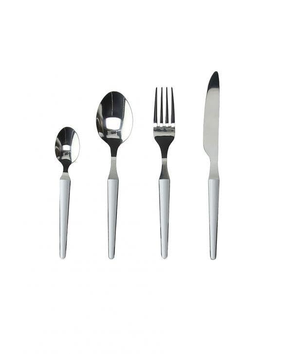 Tognana Zen, servizo 24 posate, acciaio, beige