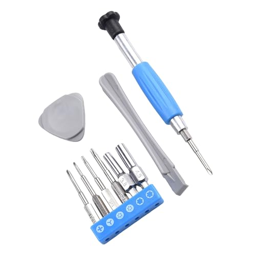 EasyByMall Kit de herramientas de reparación de consola de juegos con destornilladores para Nintendo Switch, 3DS, Wii, NES, SNES, N64, DS Lite, Game Boy, PS3, Xbox