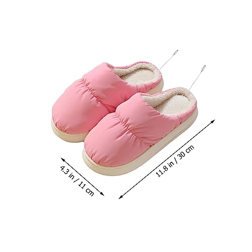 Calentador de pies USB GALPADA en forma de zapato rosa miniatura 2