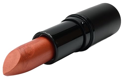 Image of Pure Ziva Golden Sunset Shimmering Coral Red Orange Lipstick Color Moisturizing Paraben Free, No Animal Testing & Cruelty Free Lip Makeup Color