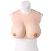 Plastron de silicone faux seins mastectomie pour Crossdresser transgenre Prosthesis Costume,Natural,D