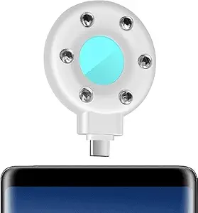 YAVRIXZ Spy Detector for Type-c,Hidden Camera Detector,Mini Portable Anti Spy Detector,Privacy Detector,Find Hidden Cameras for Hotels, Business, Travel, Compatible for Type-c (MULTICOLUR)(Type-C, 1)