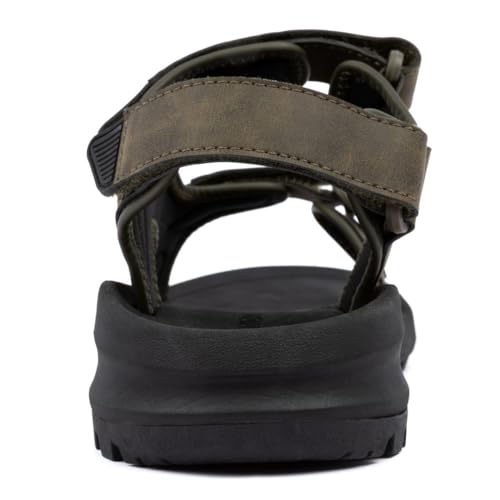 Image of Nautica Men's Athletic Sport Sandals - Adjustable Strap, Comfortable Open-Toe Hiking & Walking Sandals with Cushioned Sole