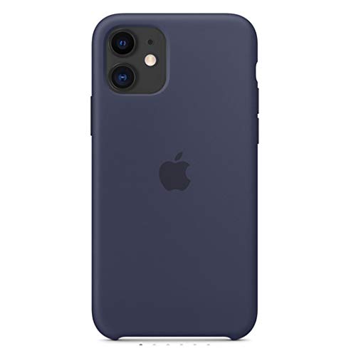 Capa Case Compatível Apple iPhone 11 (6.1 Pol.) Silicone (Aveludado) (Microfibra) Box Lacrada (Midni