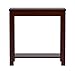 Crown Mark Pierce Chairside Table, Espresso