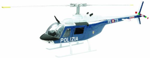 Avión 1:24 Newr Policía Agustabell 25743 helicóptero de juguete para misiones de rescate en casa