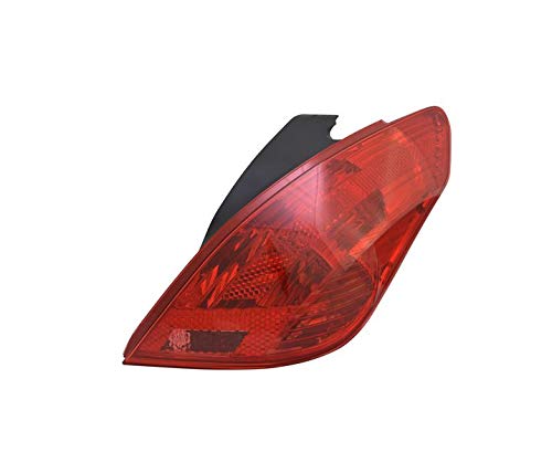 V-MAXZONE PARTSRight Tail Light Compatible With Peugeot 308 2007 2008 2009 2010 2011 2012- Hatchback VT1051P Right Side Rear Light Assembly Tail Lamp Passenger Side Red