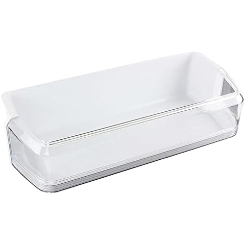 MyApplianceSpares Fridge Door Shelf Refrigerator Upper Plastic Tray Rack 430 x 100 x 180 mm for Samsung Fridge & Freezer Cover