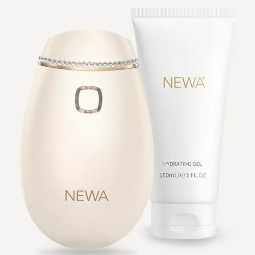 Newa Skin Care Review: Does the RF Device Really Work? 2 NEWA RF Wrinkle Reduction Device (Plug in) - FDA Cleared Skincare Tool for Facial Tightening. Boosts Collagen, Reduces Wrinkles. with 1 Month Gel Supply.