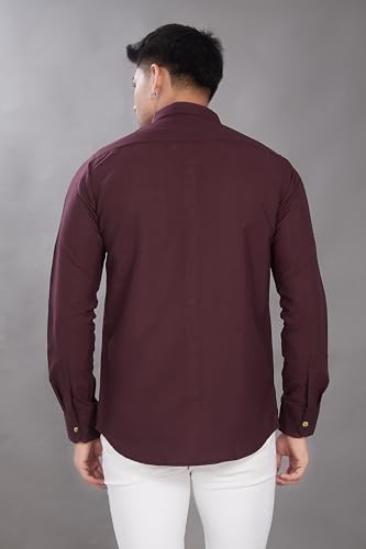 Image of DIVISIVE Men's Solid Slim Fit Shirt