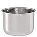 Sicheer Stainless Steel Inner Pot Replacement Insert Liner Accessory Compatible with Ninja Foodi 8 Quart