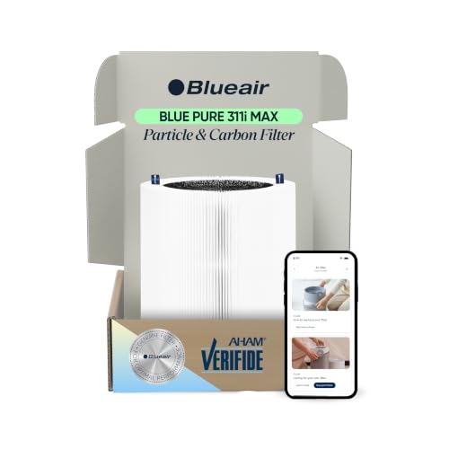 BLUEAIR Genuine Blue Pure F3MAX Replacement Filter for 311i Max Air Purifiers...