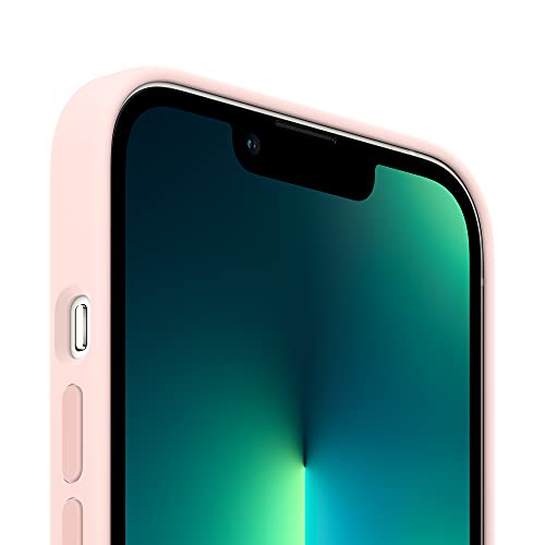 Image of Apple iPhone 13 Pro Max Silicone Case with MagSafe - Chalk Pink