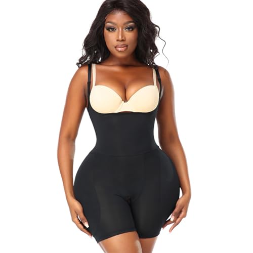 OPPOQ Shapewear Calzoncillos para Mujeres, Pantalones de Control de abdomino 4xl-6xl, Pantalones de Levantador de Cadera de la Cadera del Cuerpo del Traje,Negro,XL