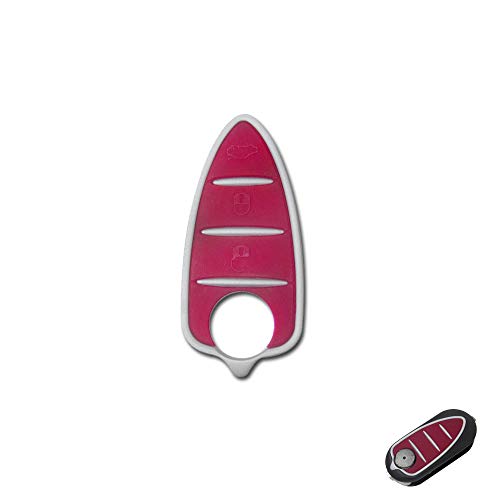 Ricambio Completo Compatibile Per Autovetture Alfa Romeo Mito Gto 159 Brera Giulietta Gommino (Colore Rosso)