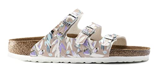 Image of Birkenstock Florida Fresh Birko Flor Floral Fades Crystal Rose Sandals