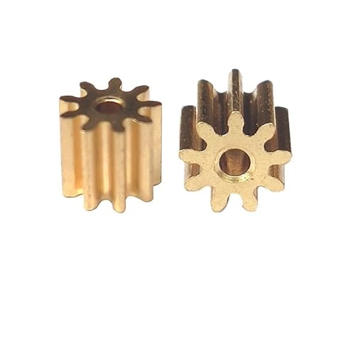 Pignon en cuivre 10 dents 0.5 module résistant pour réparer vos micro moteurs