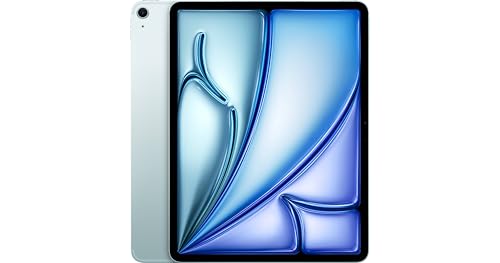 Image of Apple iPad Air (M3, 13-inch, 2025), 1TB, Wi-Fi + Cellular, Blue (Renewed Premium)