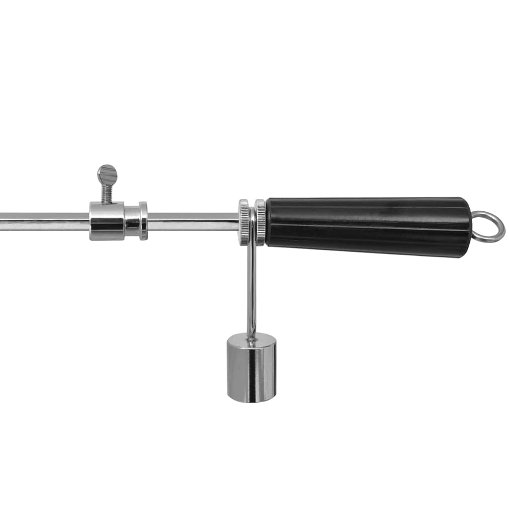 vidaXL Espetón para asados y Barbacoa con Motor Acero 1000 mm