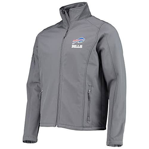 Image of Dunbrooke Men's Royal Buffalo Bills Sonoma Softshell Full-Zip Jacket