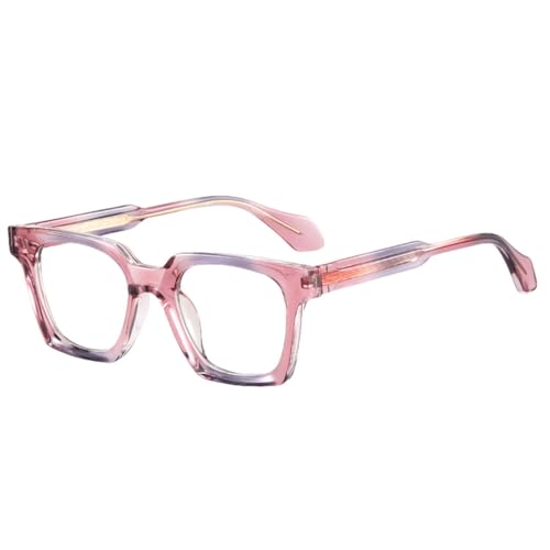 Monture de lunettes carrées MUTYNE mixtes avec verres transparents dégradés