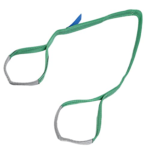 Jeffergarden Eslinga de Elevación Plana, Correa de Poliéster Resistente, Capacidad de Carga 2T, Ideal para Maquinaria y Construcción (4M)