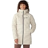 Mountain Hardwear Women's Stretchdown Parka, Wild Oyster, X-Large