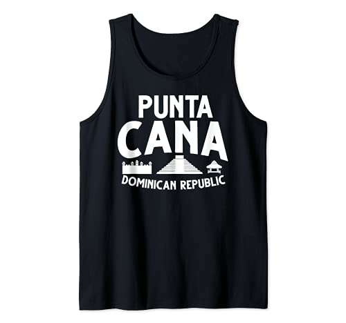 Mapa del de la ciudad de Punta Cana República Camiseta sin Mangas