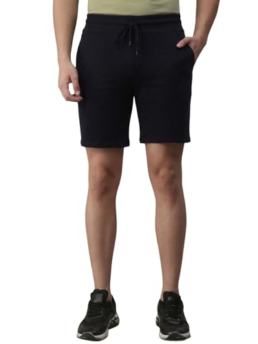 Image of Lux Cozi Men's Cotton Regular Fit Solid Shorts with Side Pockets | Shorts for Men | Pack of 1