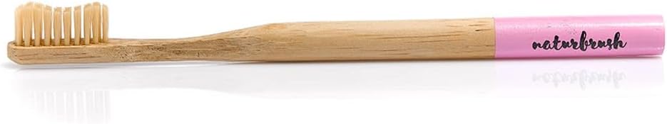 Bamboo Toothbrush Adult Pink 100ml