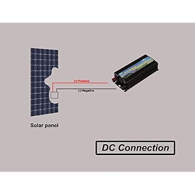 Grid Tie Solar Inverter 500w DC11-28v to AC90-130v for 12v Solar System