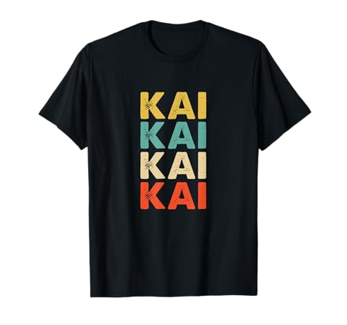 Kai Name Shirts & Gifts Kai Name T-Shirt for Women or Men, Unisex-Adults, Black, Small, Short Sleeve, Modern, Personalized, Casual, T-Shirt