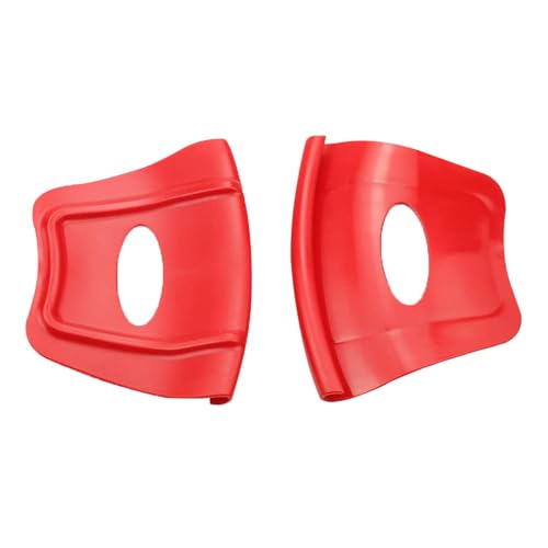 CLKE 2Pcs Wheel Rim Protector, Rim Protectors, Rim Shields Guards, for Tire Changer and Motorcycle Mounting, ATV Motorcycle Tyre Installation(Red)