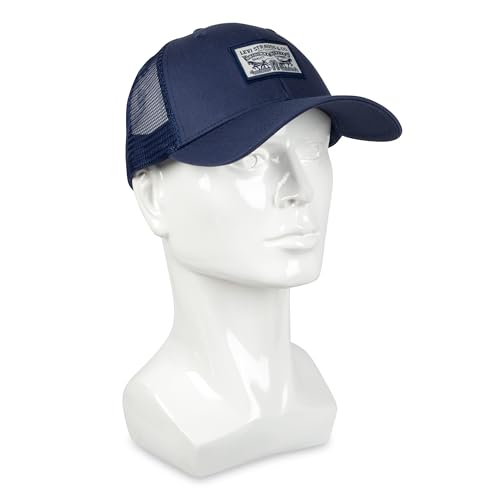 Image of Levi's Men's Classic Style Logo Trucker Hat - Adjustable Lightweight