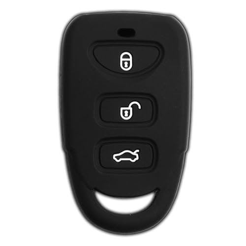 Carcasa de goma suave para llave de coche Hyundai Kia Elantra Sonata con mando a distancia KeyGuardz